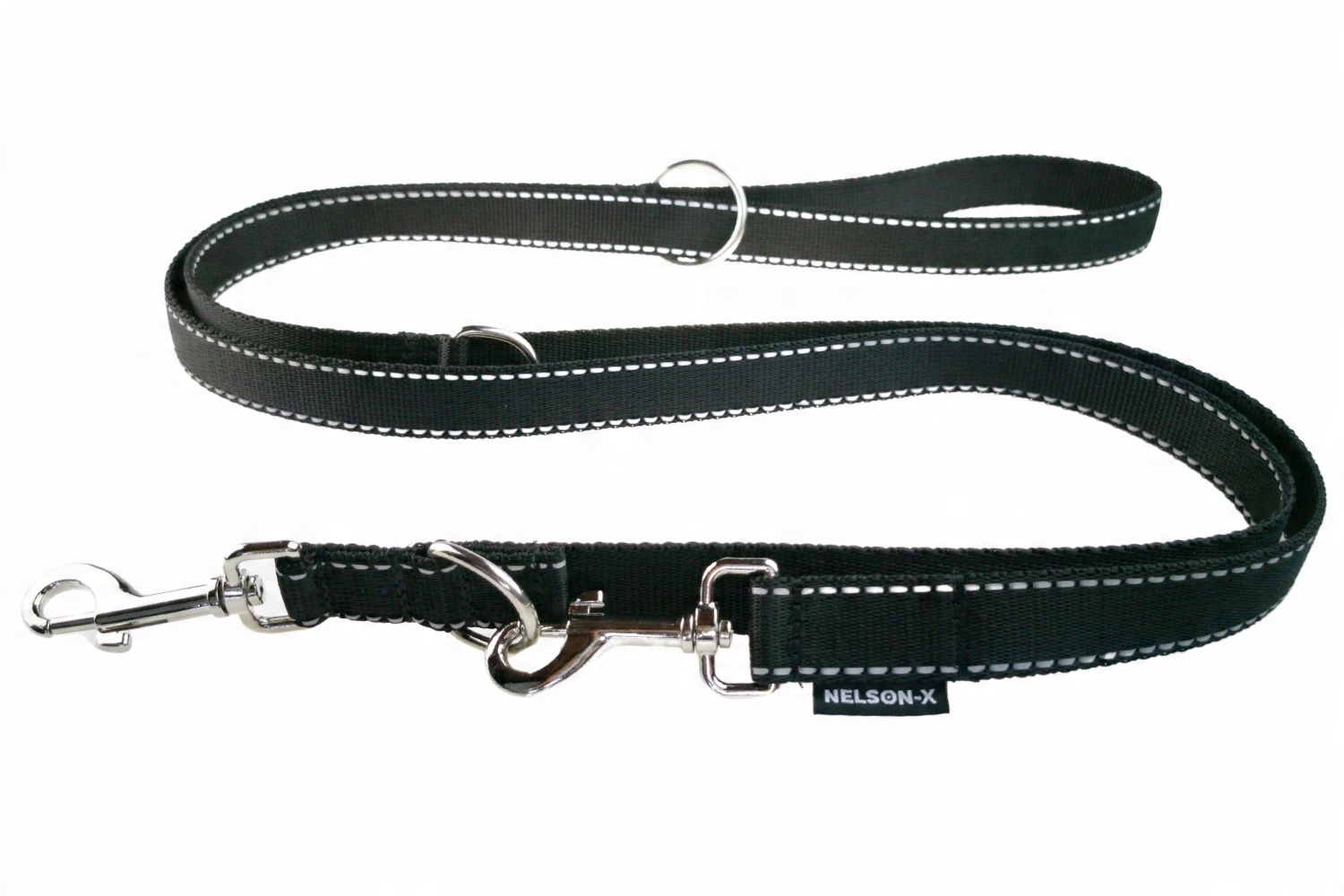

Smycz Przepinana Odblaskowa Nelson-x 2m/2,5cm Std