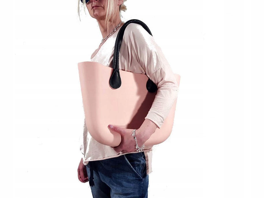 

O Torba Gumowa Torebka Jelly Shopper Bag Hobo Tgs