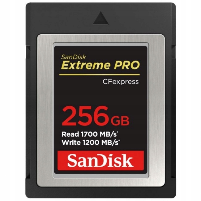 SANDISK CFEXPRESS 256GB EXTREME PRO 17001200 Мбит  с