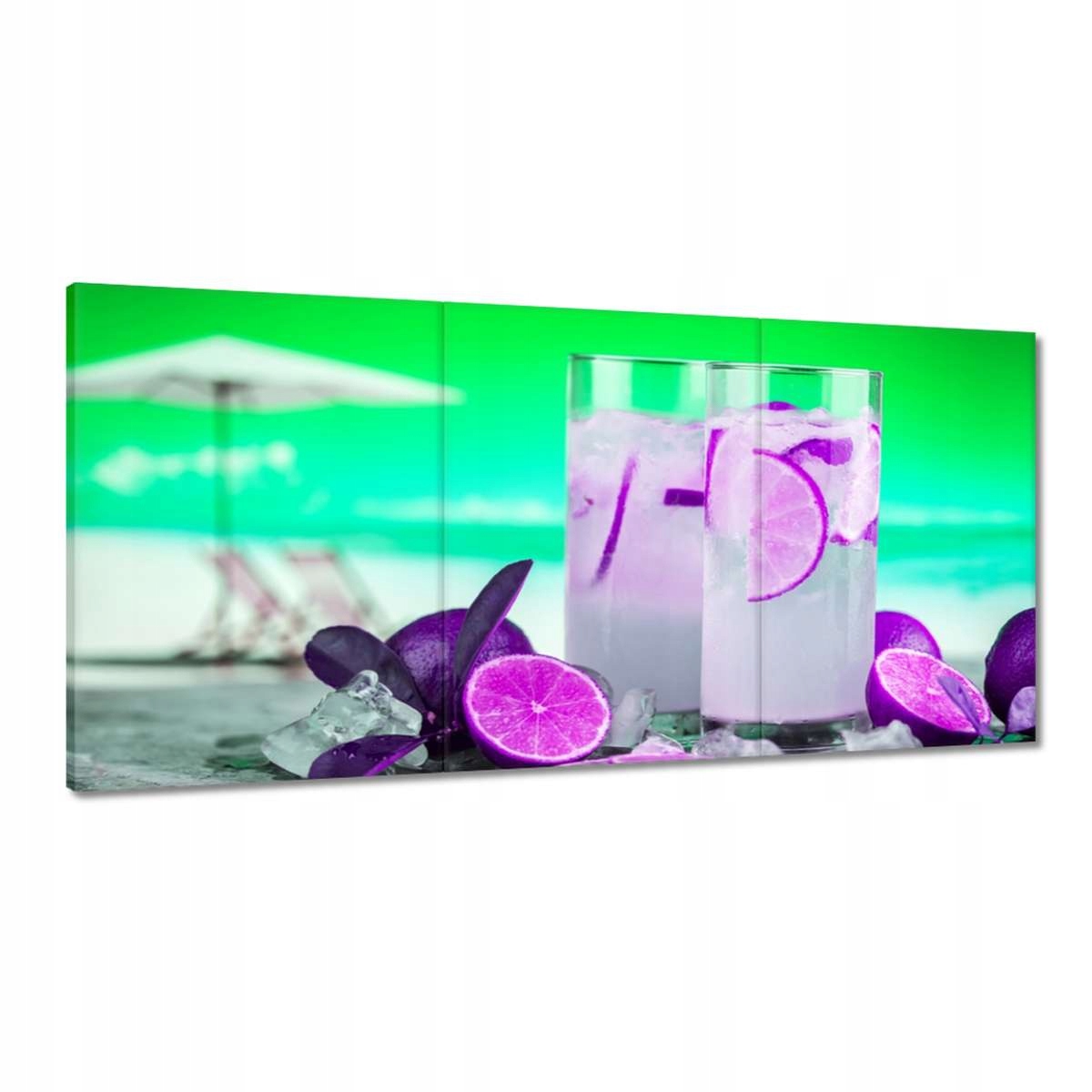 Obrazy 180x90 Nápoje z Martini na leto