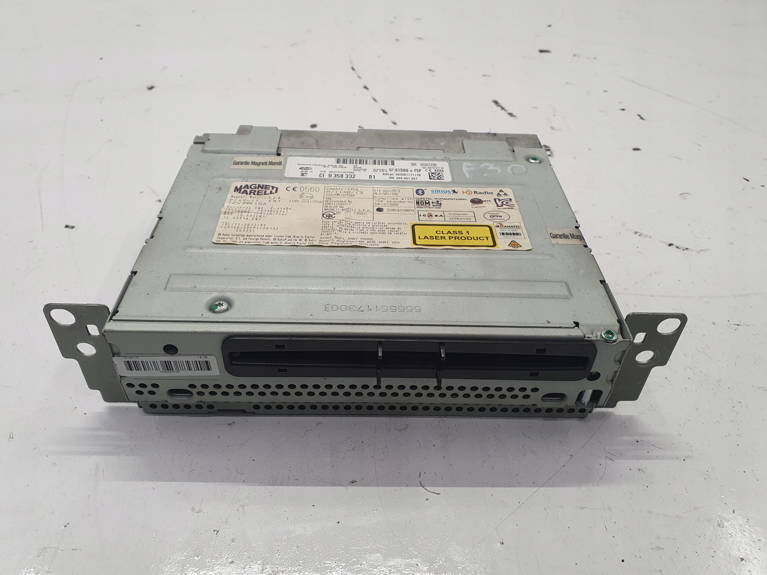 BMW 3 F30 F31 радіо GPS навігація 9350332