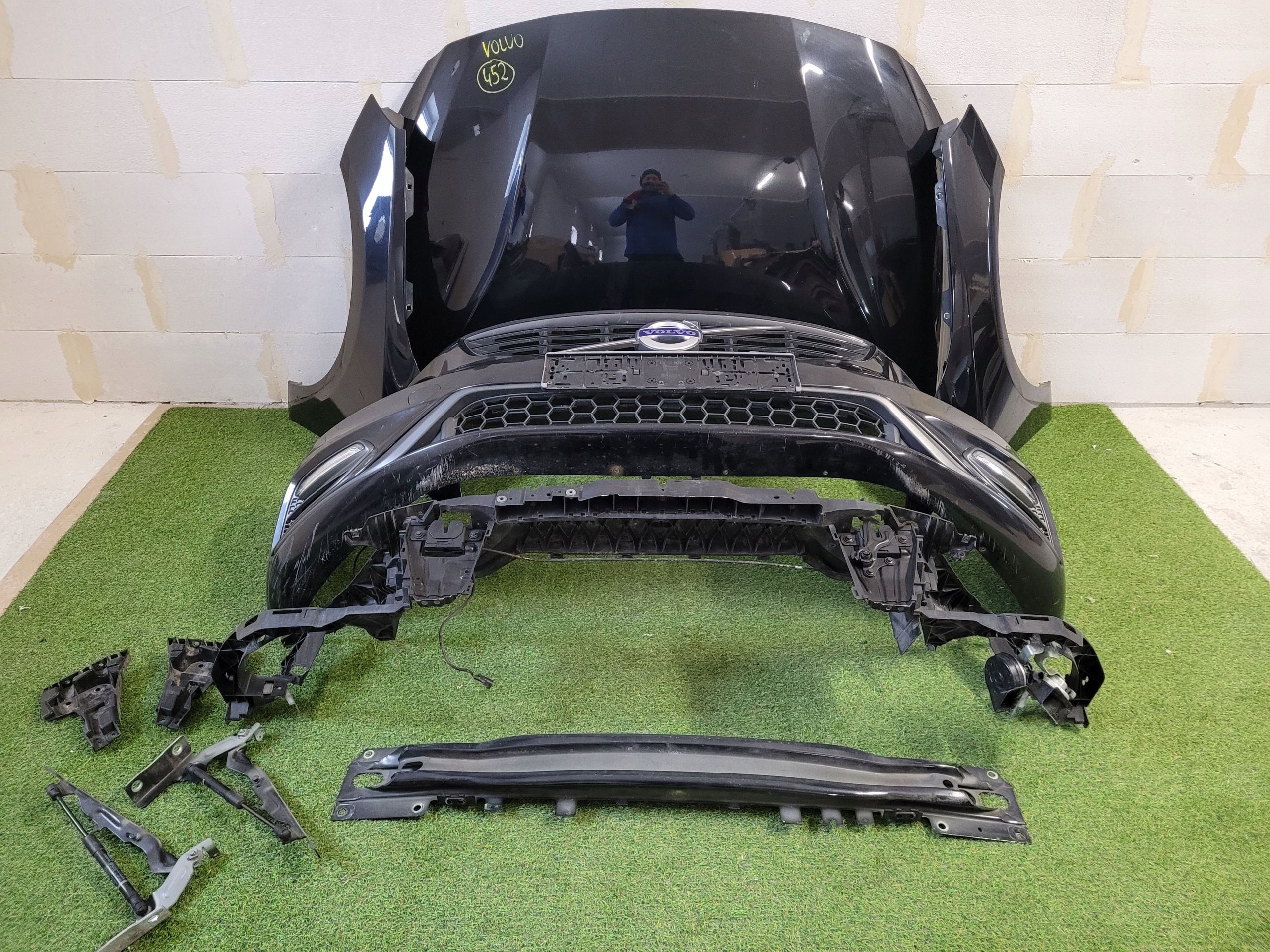 VOLVO S60 V60 РЕСТАЙЛИНГ ПЕРЕД КАПОТ БАМПЕР КРЫЛО 452