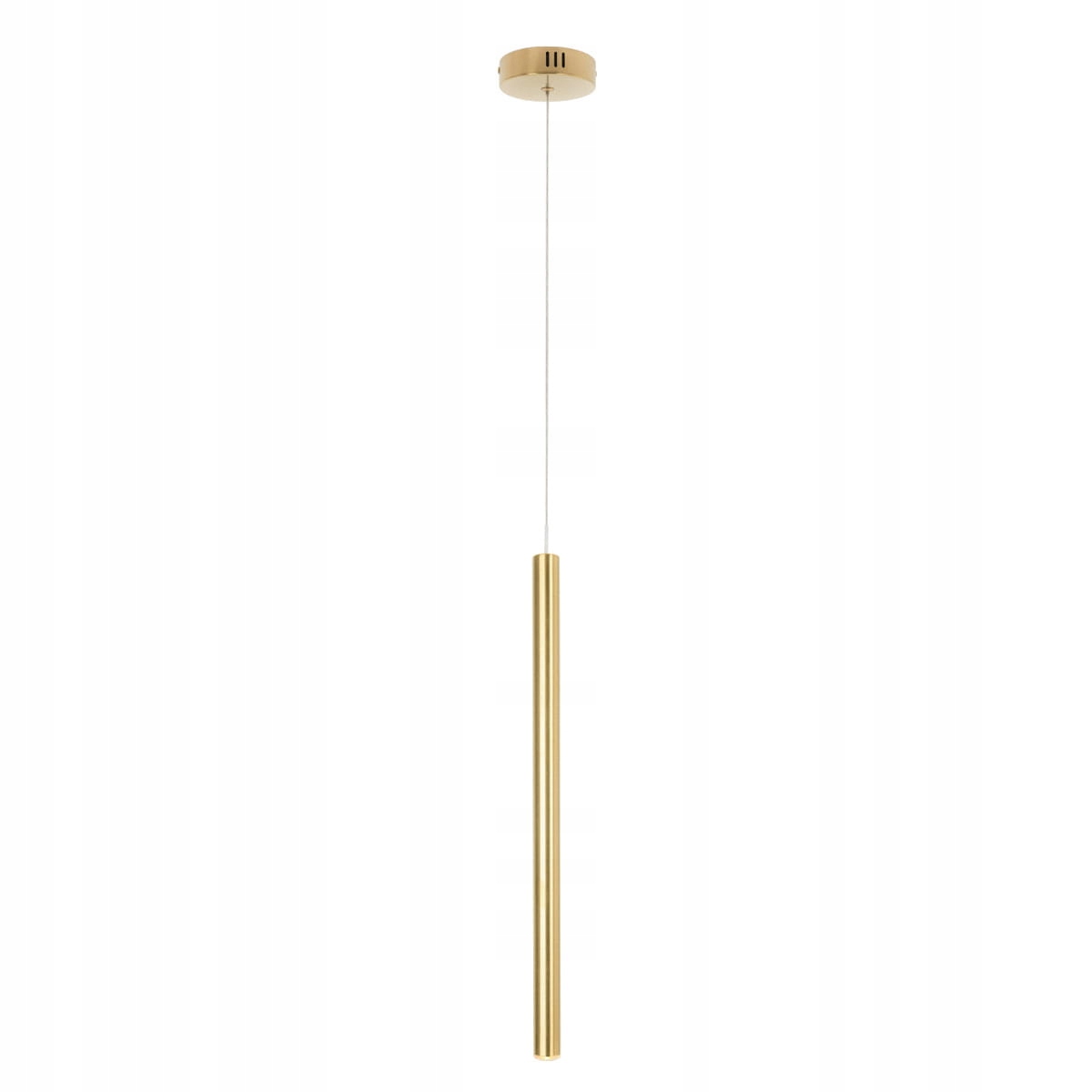 Zlatá spotové tuba, ideální světlo nad stůl Organic