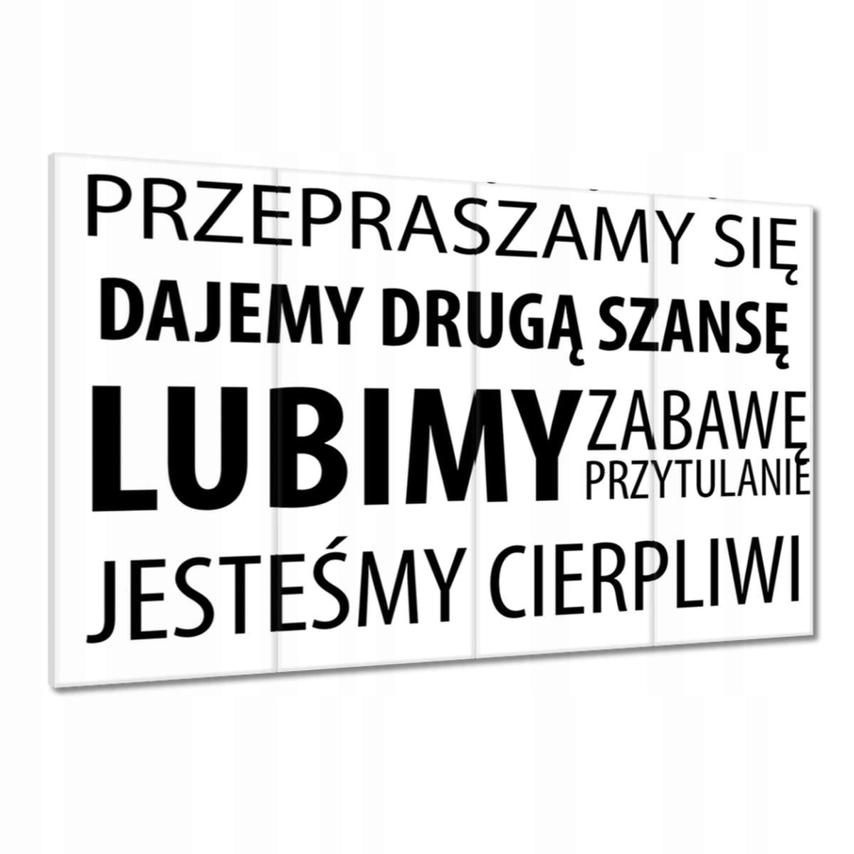 Obrazy 120x80 Text v tomto domě