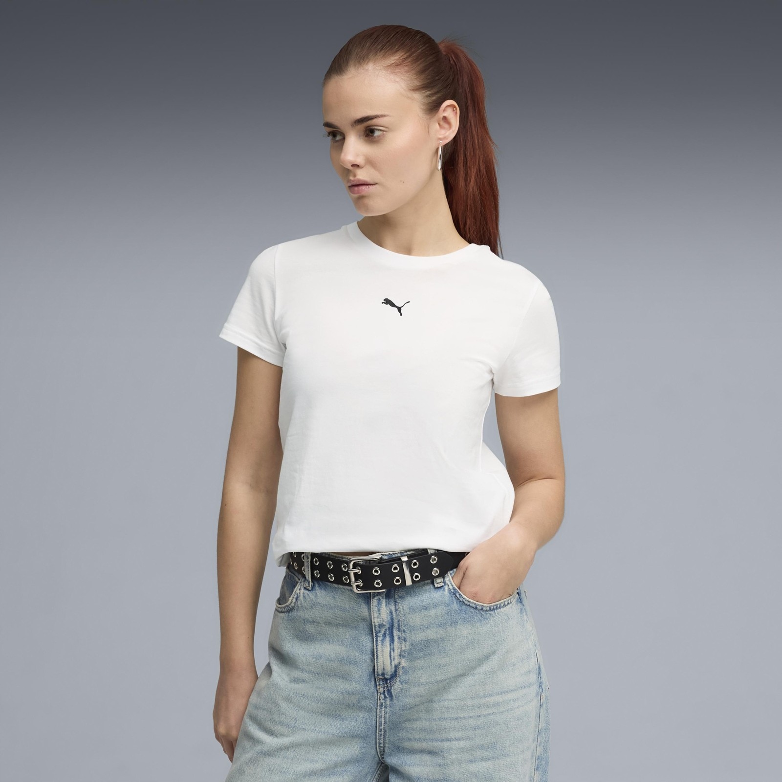 Dámské triko Puma Ess Cat Logo Tee