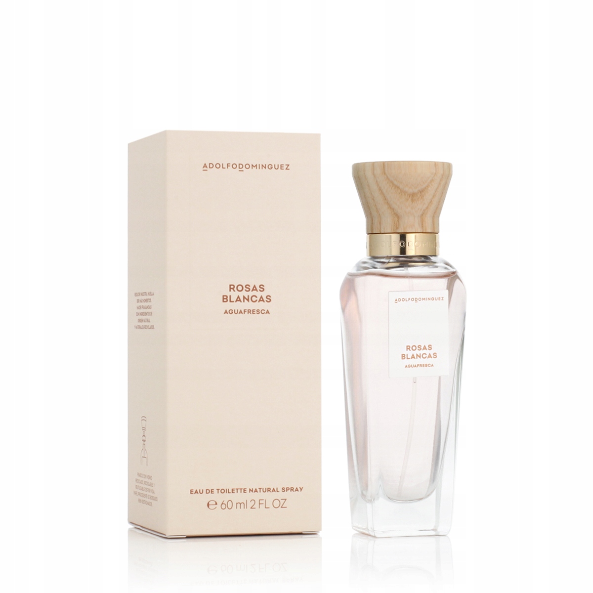 Adolfo Dominguez Agua Fresca de Rosas Blancas Edt 60 ml W