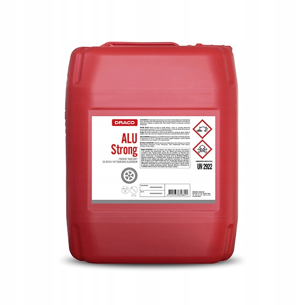 Silná kyselina na hliníkové disky Draco Alustrong Alu Strong Kolesá z hliníka 20