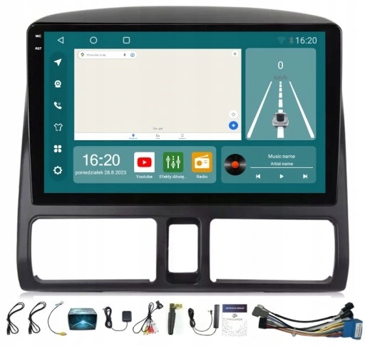 Rádio Navigace Honda Crv 2002-2006 Carplay Android Auto 8/256GB Sim