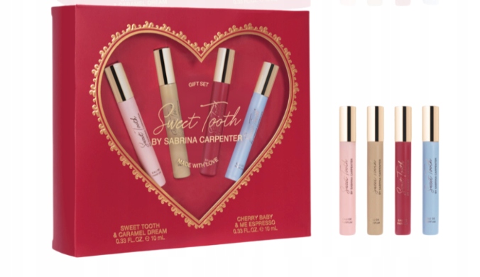 Sabrina Carpenter Zestaw dla kobiet, wody perfumowane 4 x 10 ml