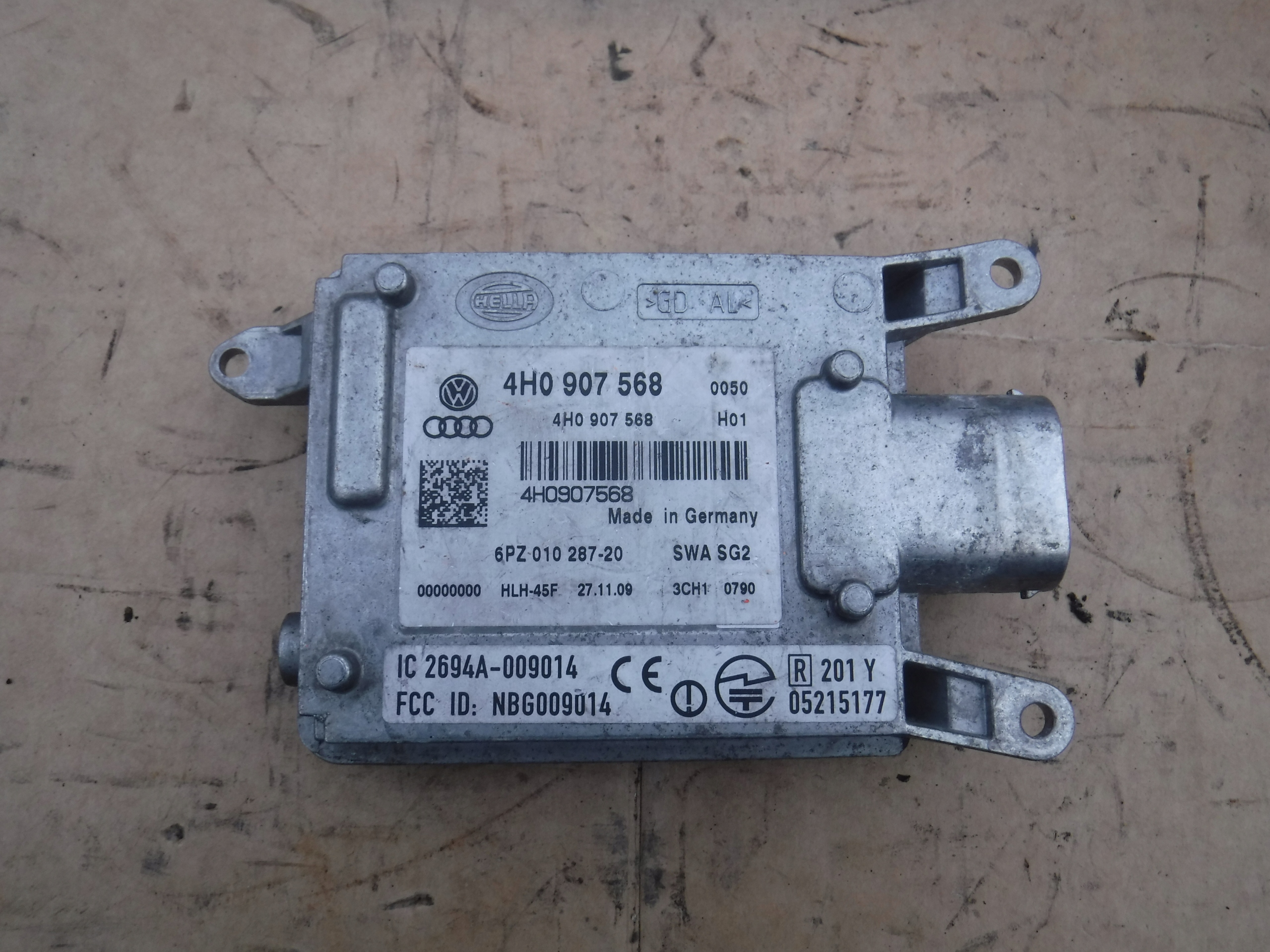 РАДАР СЛЕПЫХ ЗОН VW AUDI 4H0907568