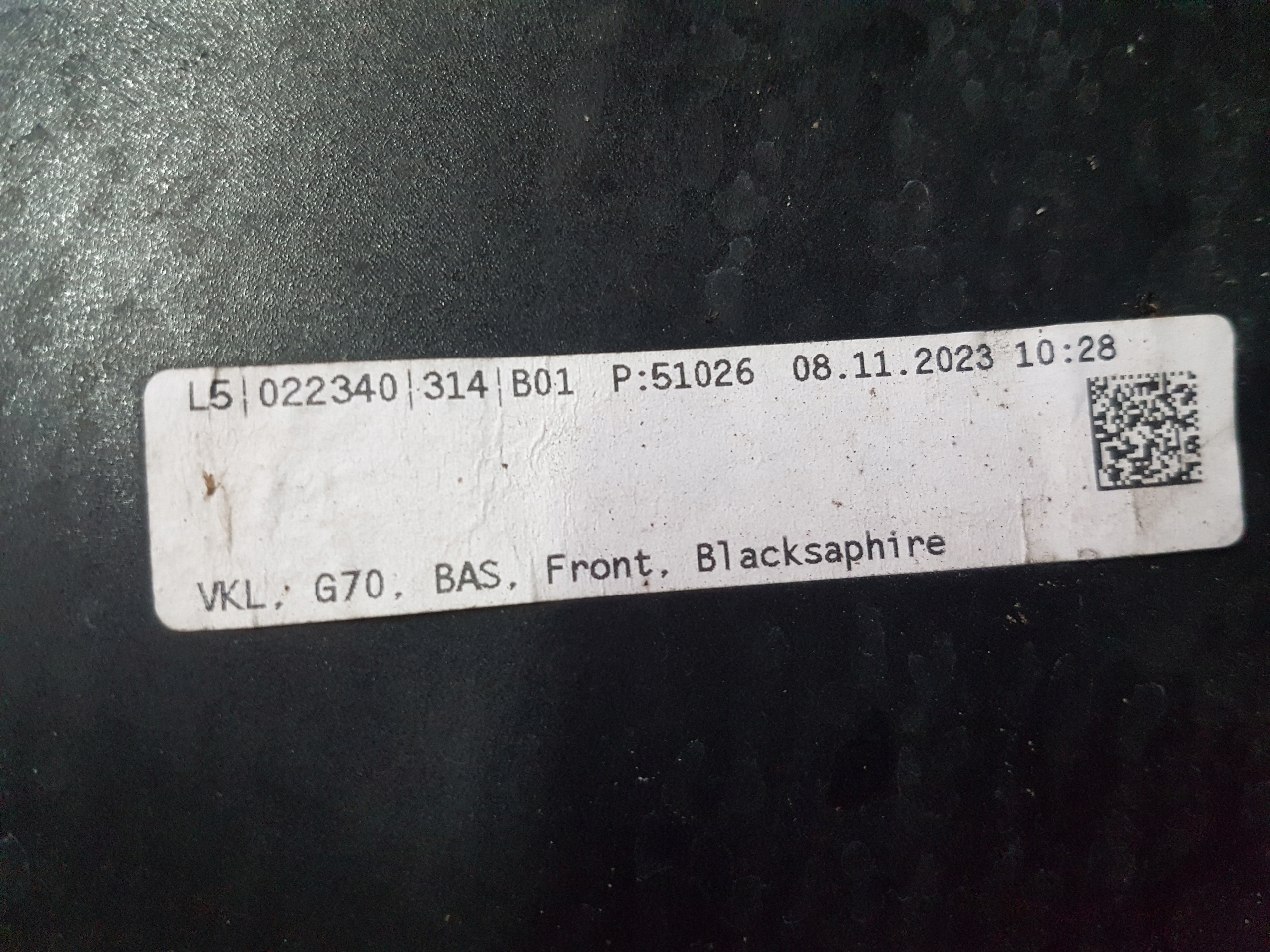 Frontstoßstange vorne BMW G70