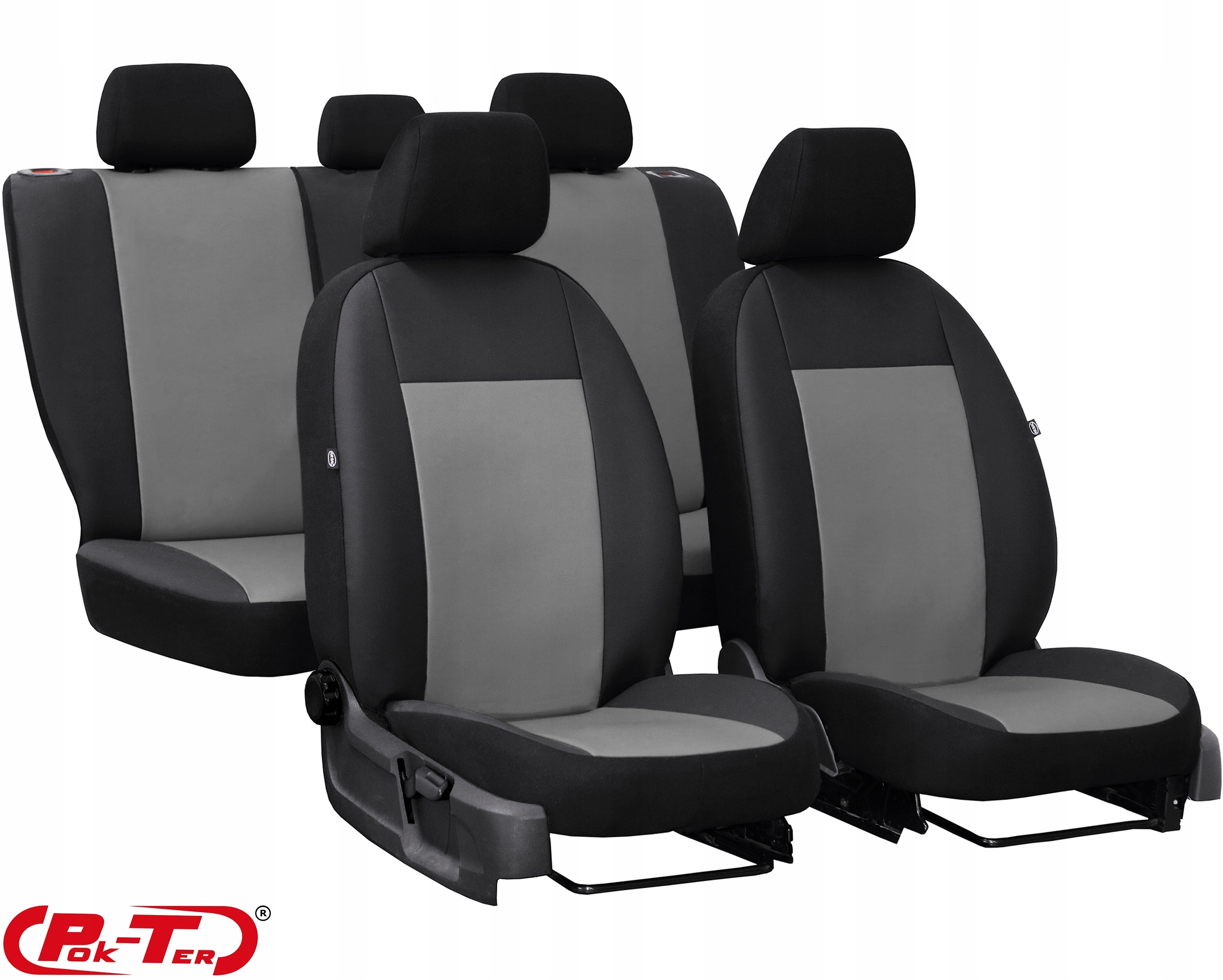 SKÓRA POKROWCE MIAROWE DO MAZDA 323 S 5d Producent Pok-ter