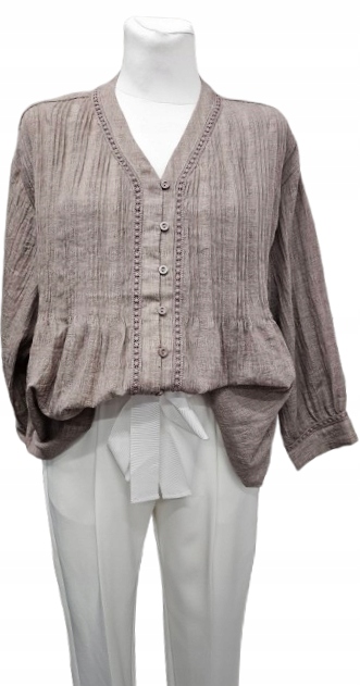 Neformální Košilová Halenka Wiya Z Tenkého Materiálu – Italské Novinky