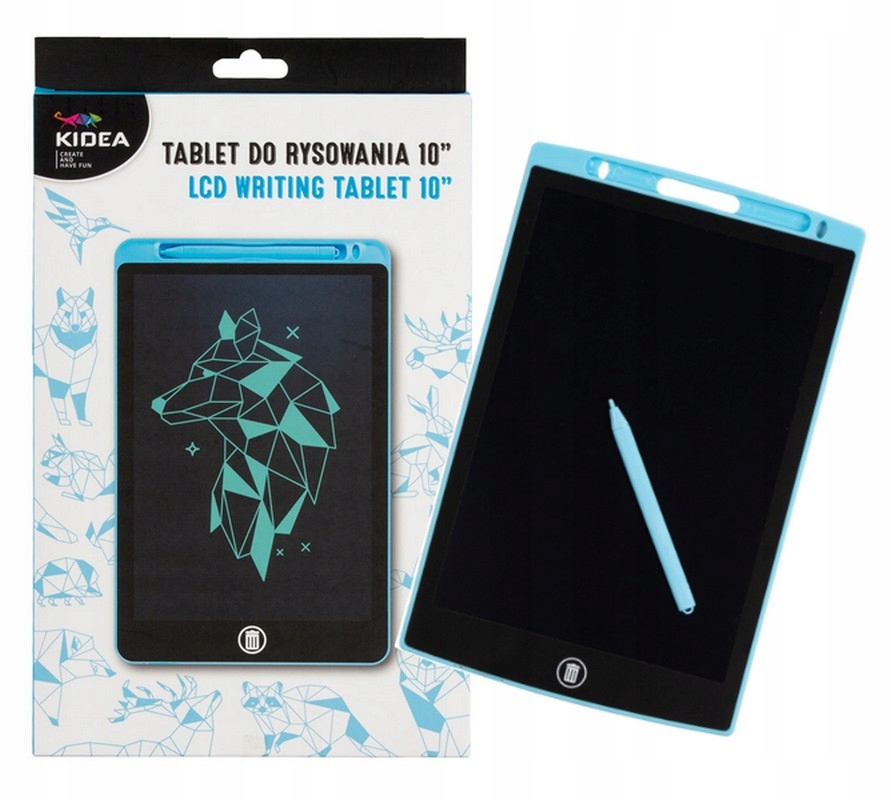 

Kidea Duży Tablet LCD do rysowania 10'' niebieski