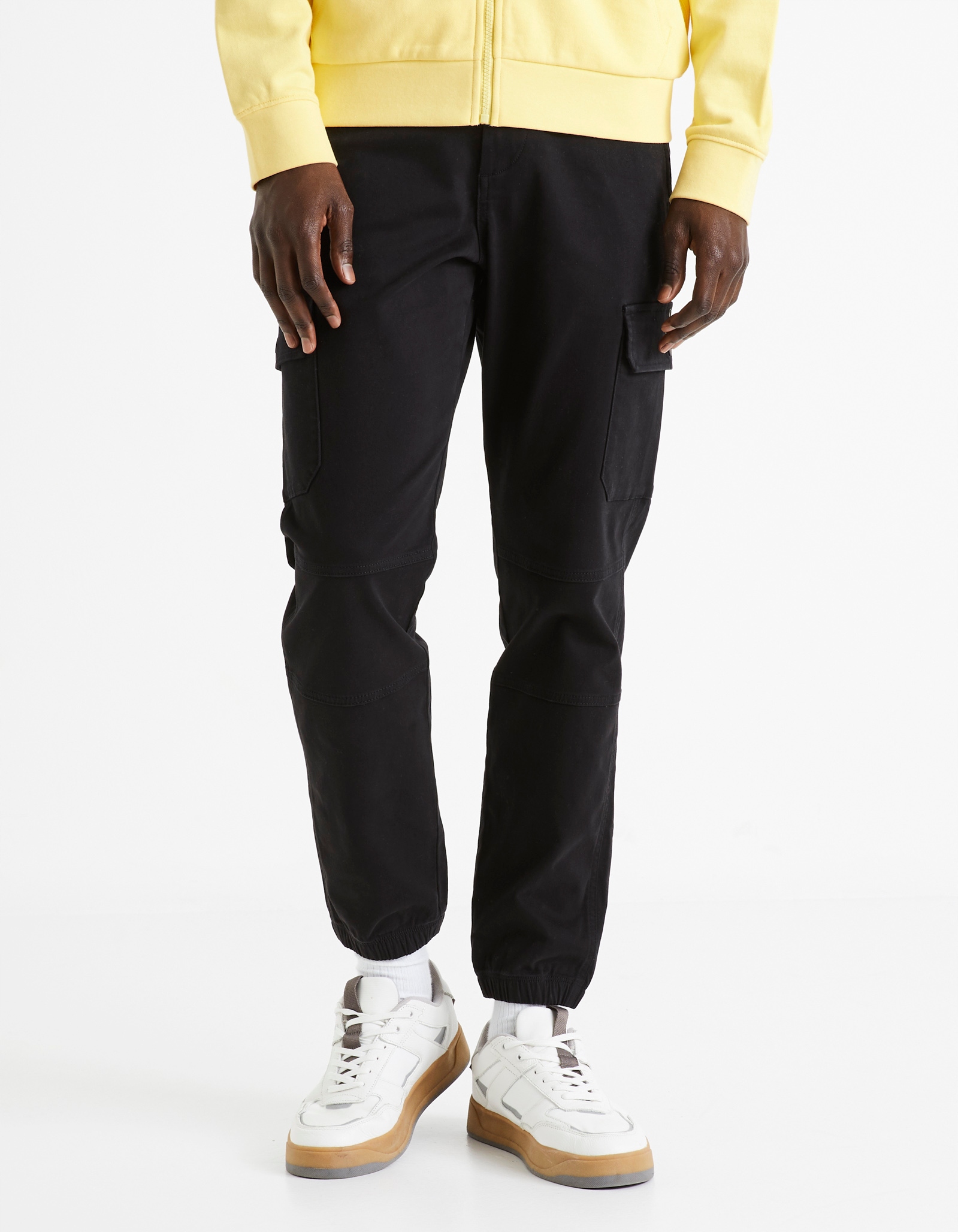 Celio Kalhoty slim cargo Dolyte