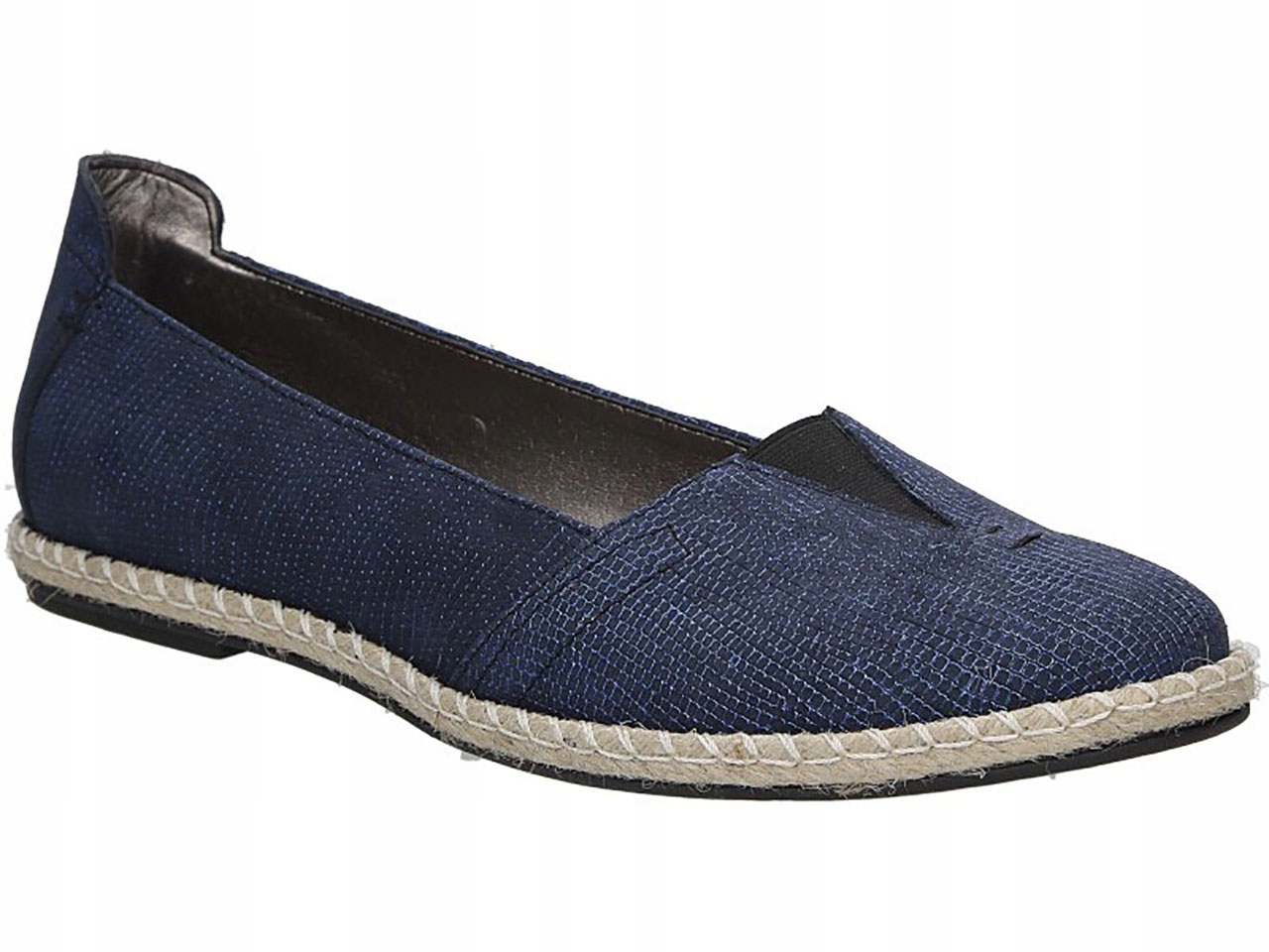 ESPADRYLE SKÓRZANE POLSKIE LEKKIE BALERINY NEW 36