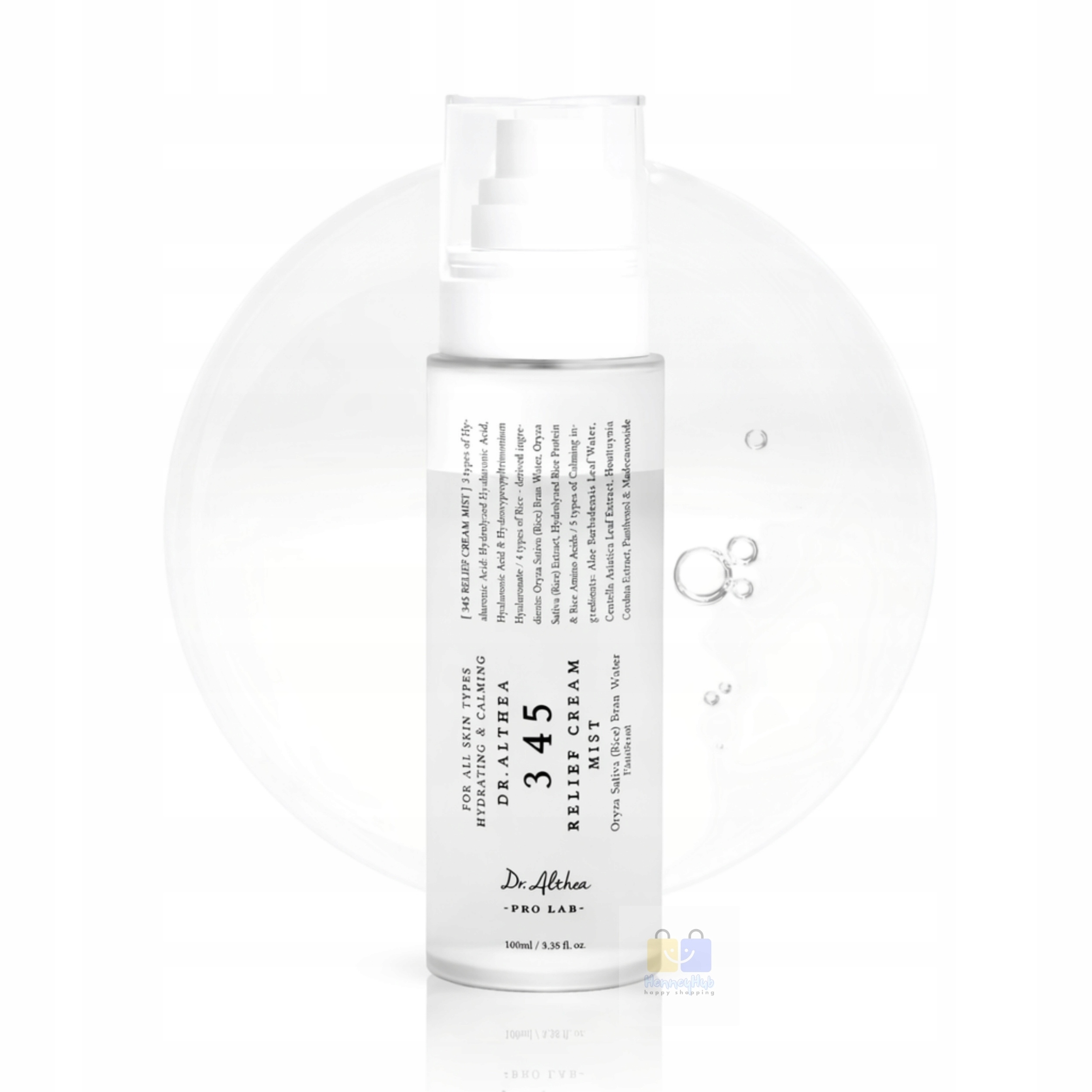 Dr. Althea 345 Relief Cream Mist 100 ml – Hydratační pleťová mlha