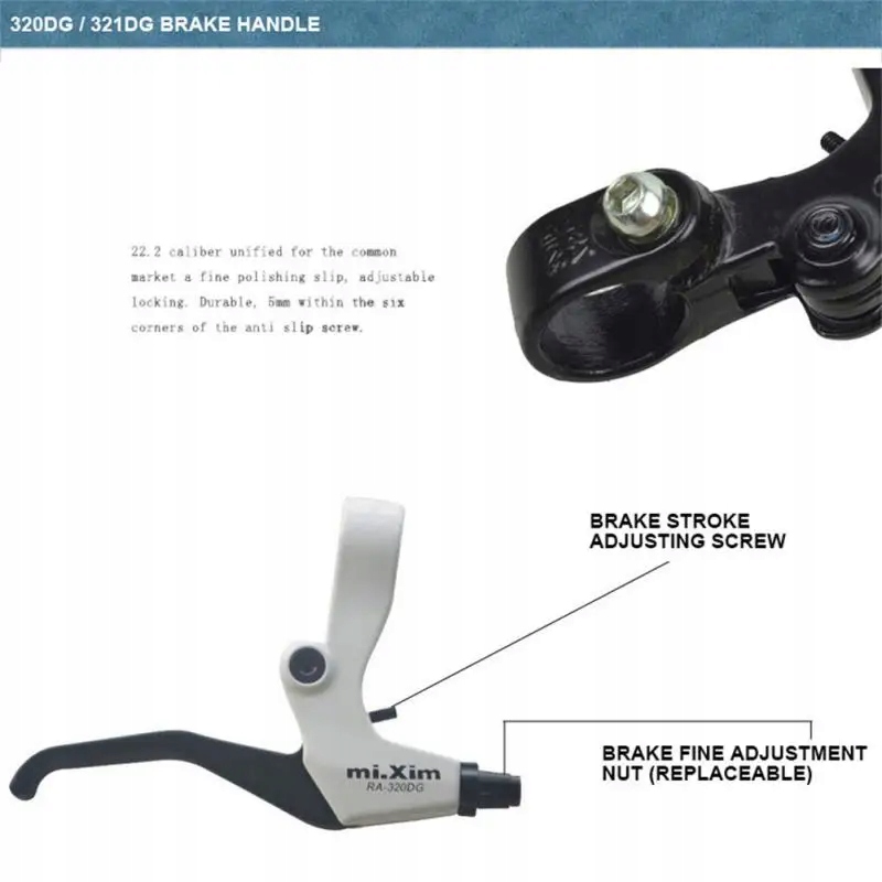 Brake Handle Set Brake Lever 2.5/3 Means Break Handle Caliper Kit All Model dvdfcvdf