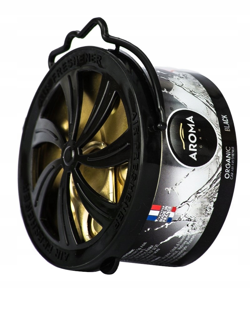 

Aroma Car Organic Black zapach samochodowy puszka