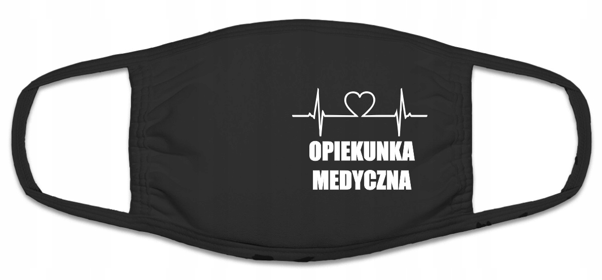 

Maseczka bawełniana Opiekunka Medyczna Linia Życia