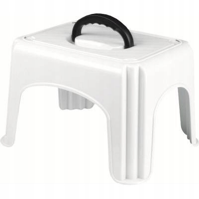 MOCNY TABORET PODEST PODNÓŻEK Z UCHWYTEM DO 150 KG