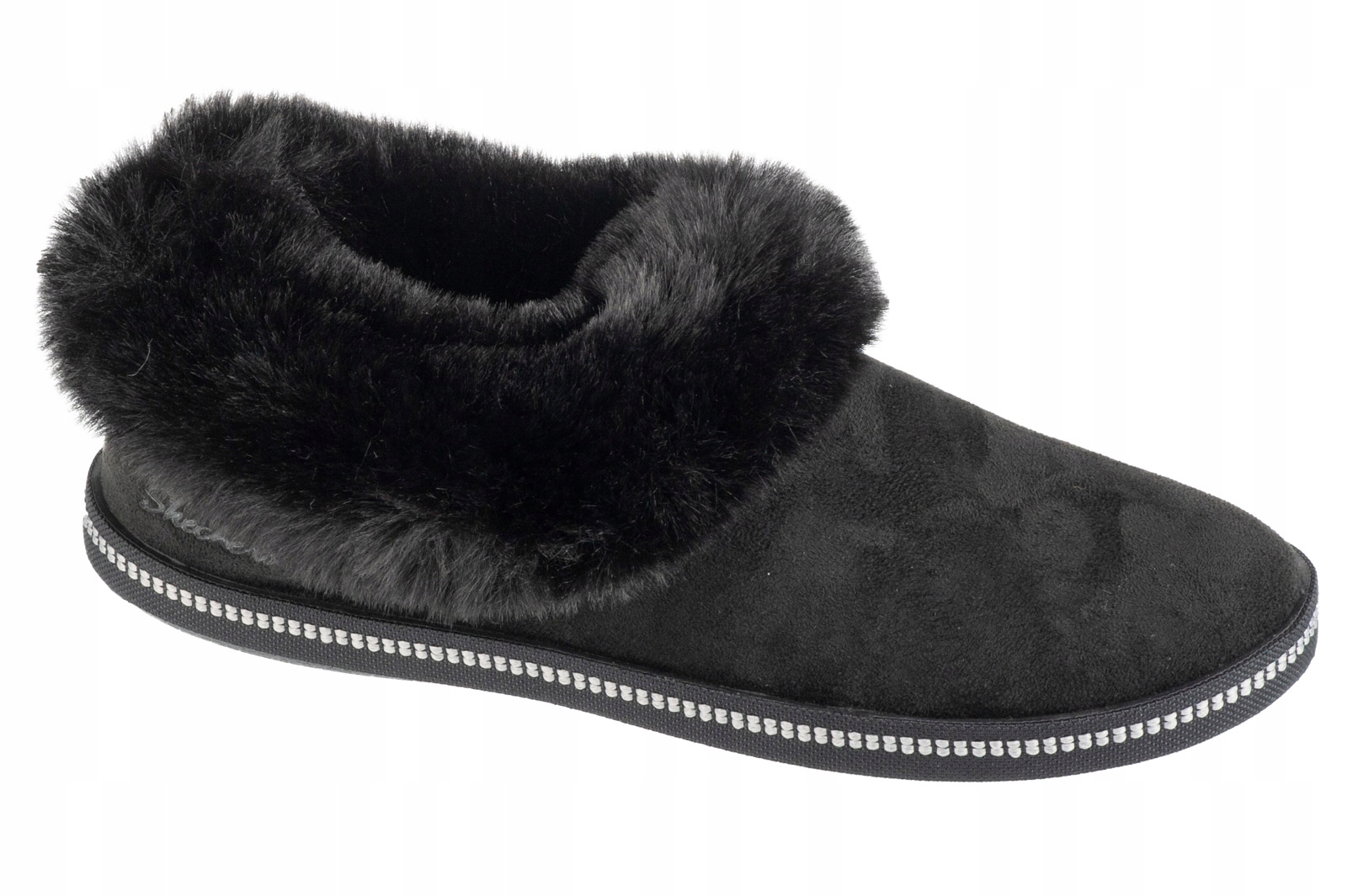 Dámské Pantofle Skechers Cozy Campfire Winter Nights [41], černé