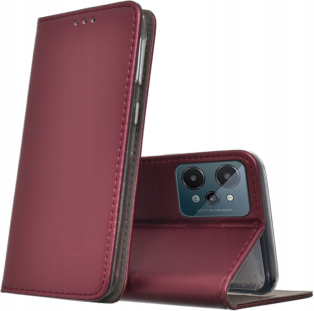 

Etui skóra Magnet Szkło 9H do Realme C31