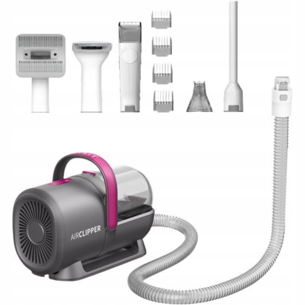 Levně Sada s vysavačem Petkit AirClipper pro péči o srst psů a koček