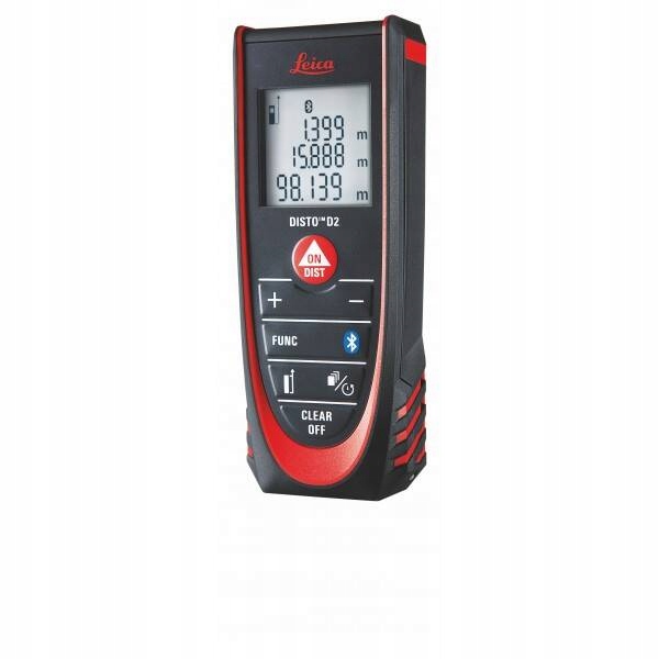 Leica Disto D2BT Dalmierz Laserowy 100m Dokładność pomiaru (+/- mm) 1,5