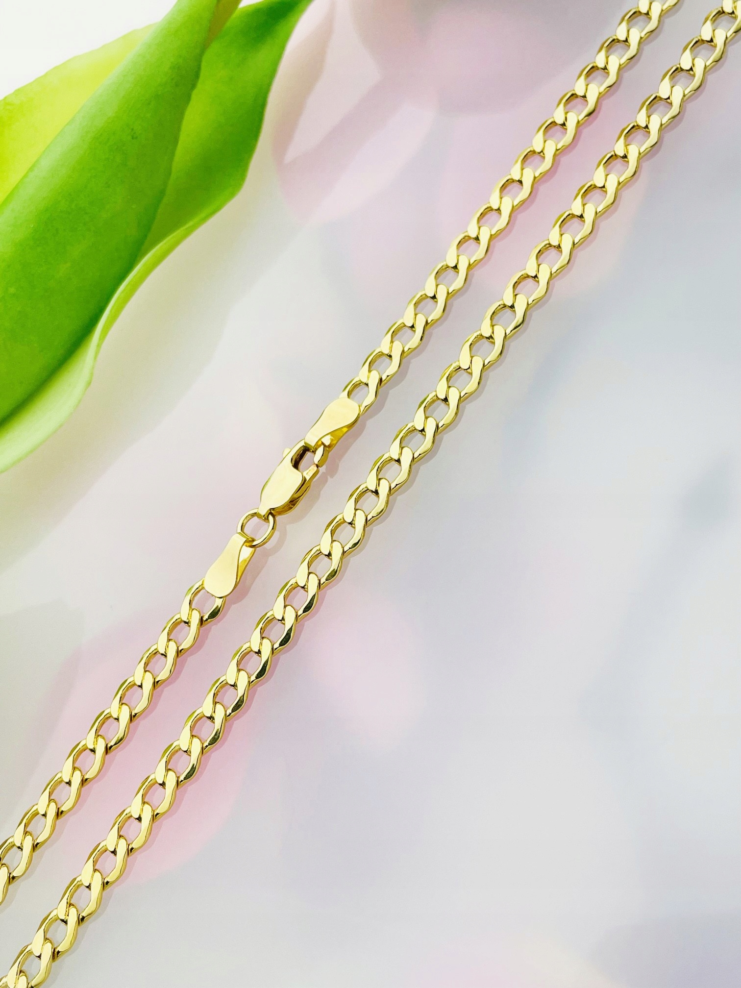 Zlatý řetízek pancíř cuban