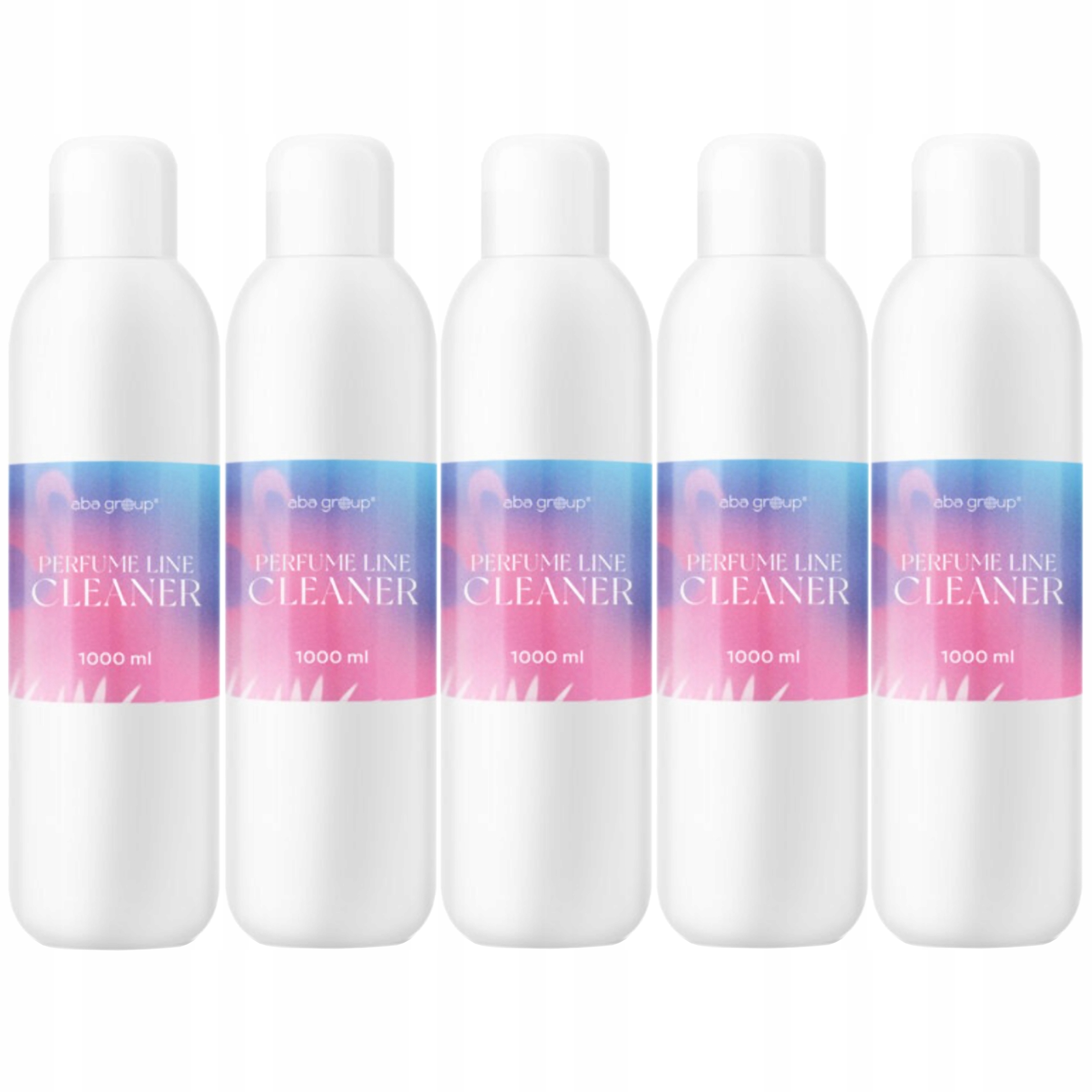 Aceton Kosmetický odstraňovač hybridního laku 5 x 1000 ml Aba Group