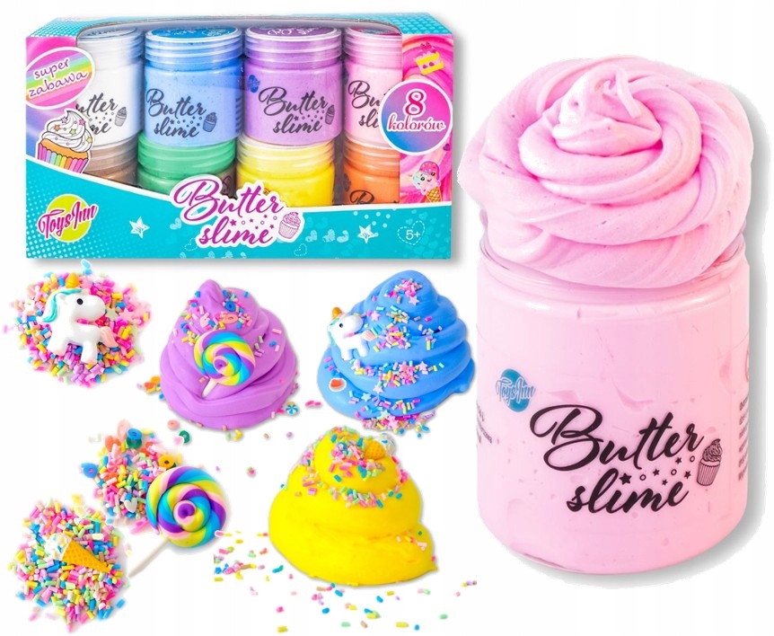 

Masa Pianka Butter Slime Glut Maślany Gluty lol