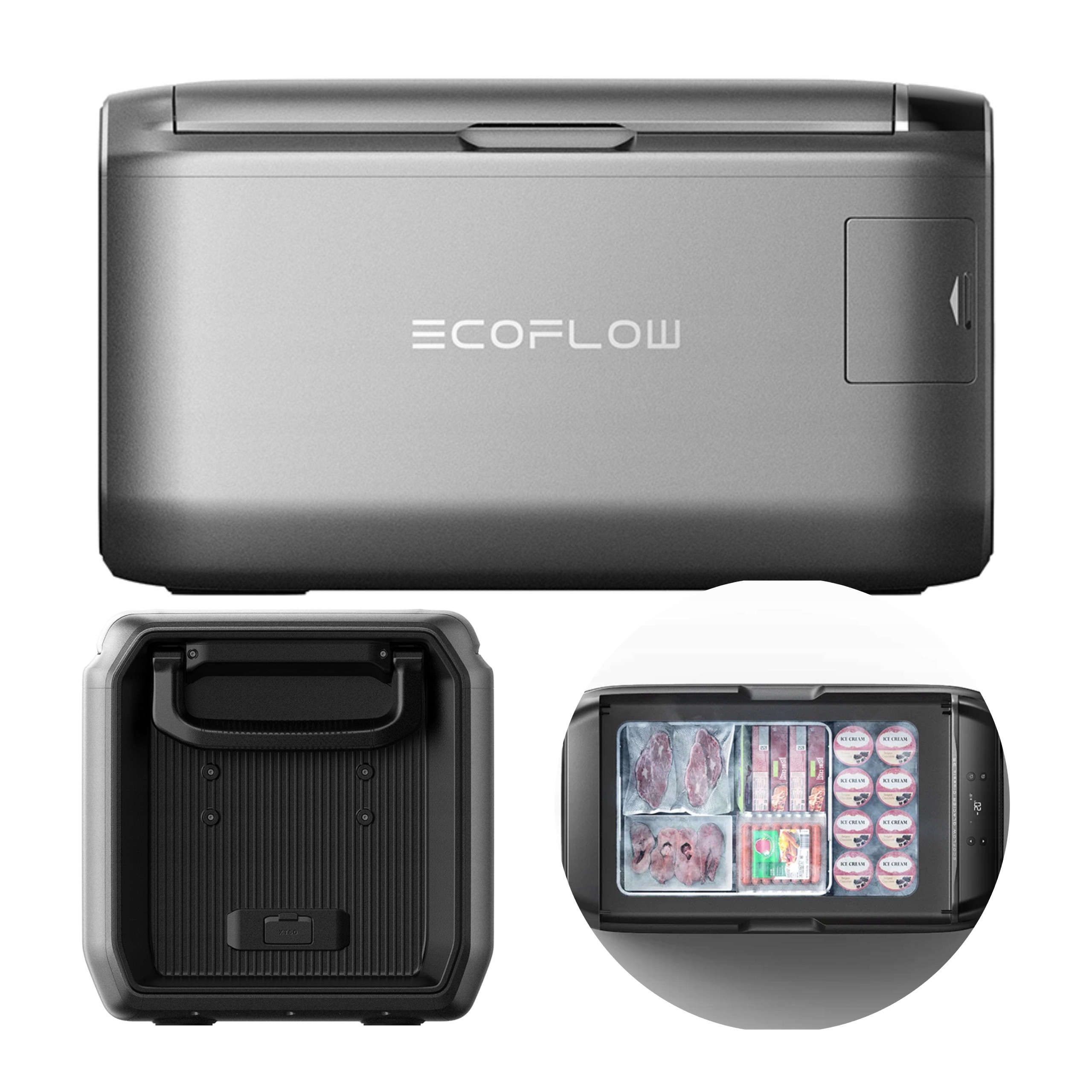 Ecoflow Lodówka Turystyczna Przenośna Elektryczna Chłodzenie Mrożenie 35L