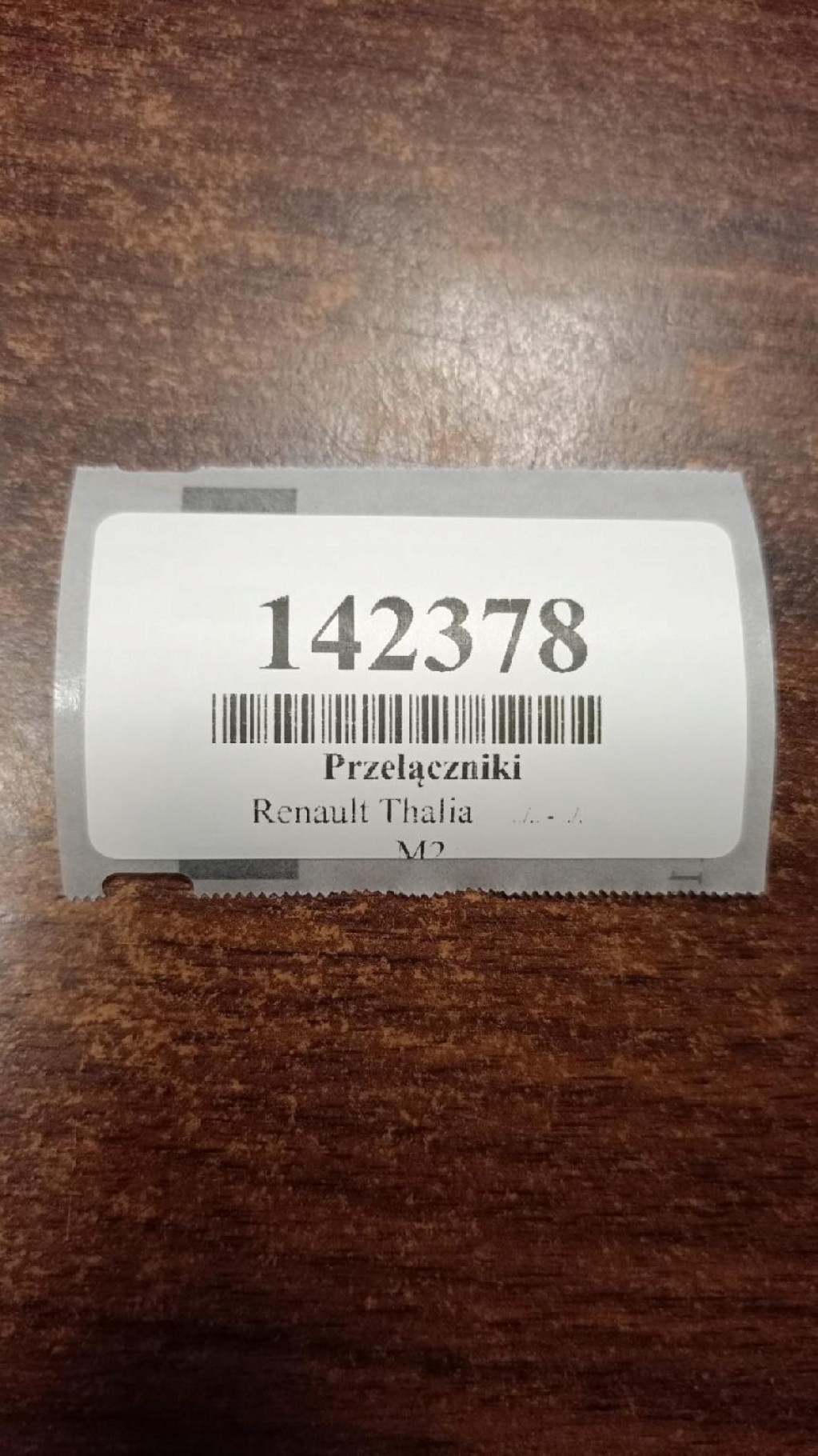 RENAULT THALIA Commodo essuie glace 8200142395