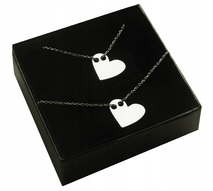 

Naszyjnik bransoletka Serce Asymetryczne