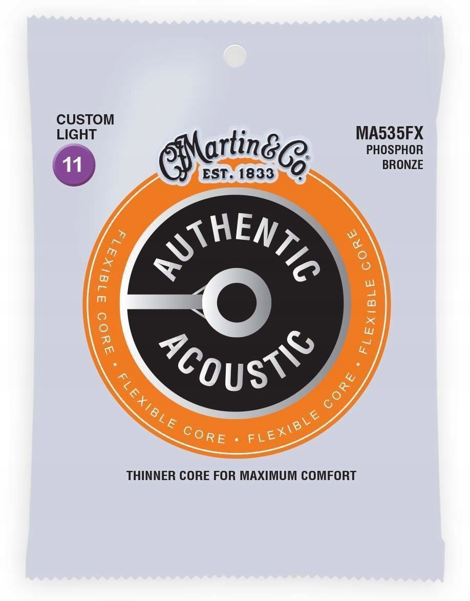 

Struny Martin Flexible Core Sp (gitara Akustyczna)