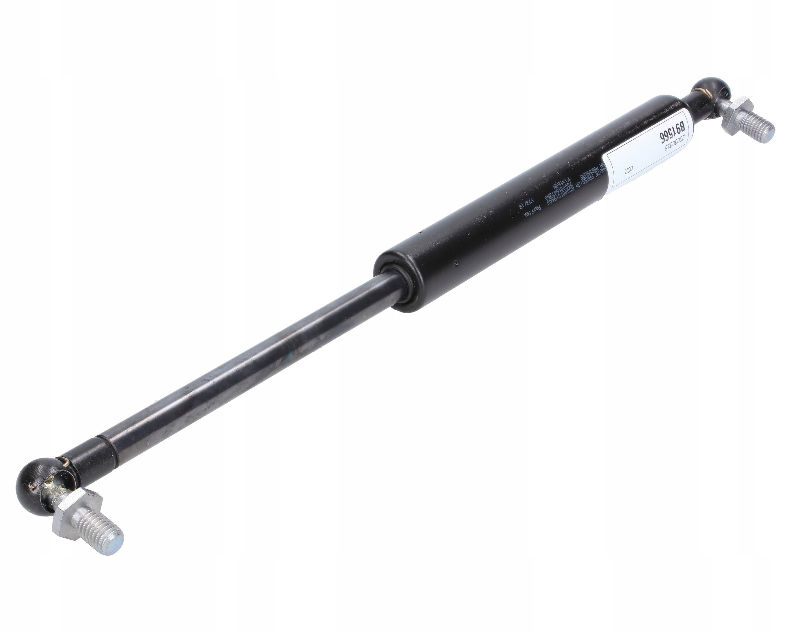 servopohon plynový tlumič A=315 B=150 F=160N