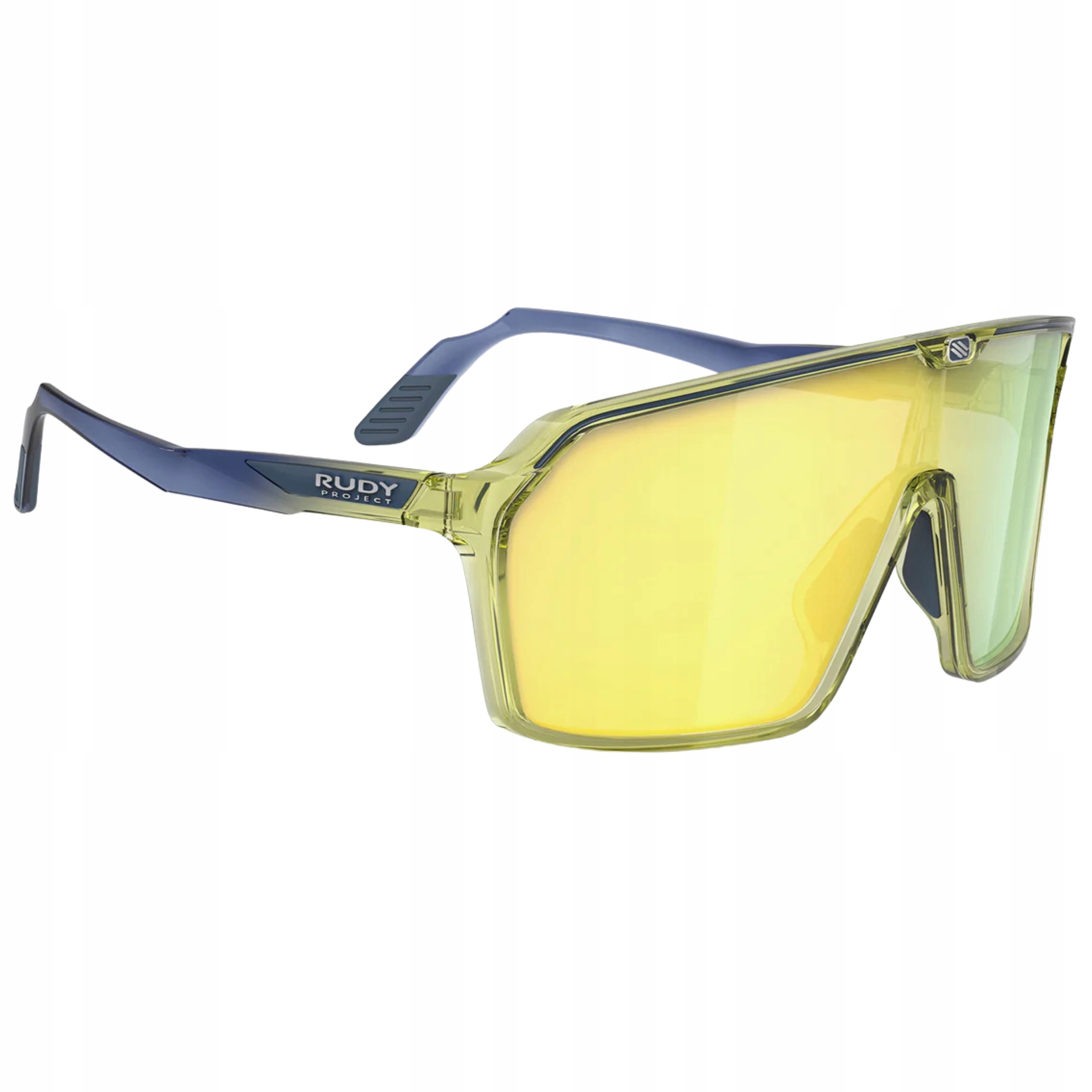 Okulary Przeciwsłoneczne Rowerowe Rudy Project Spinshield Yellow Lustrzane