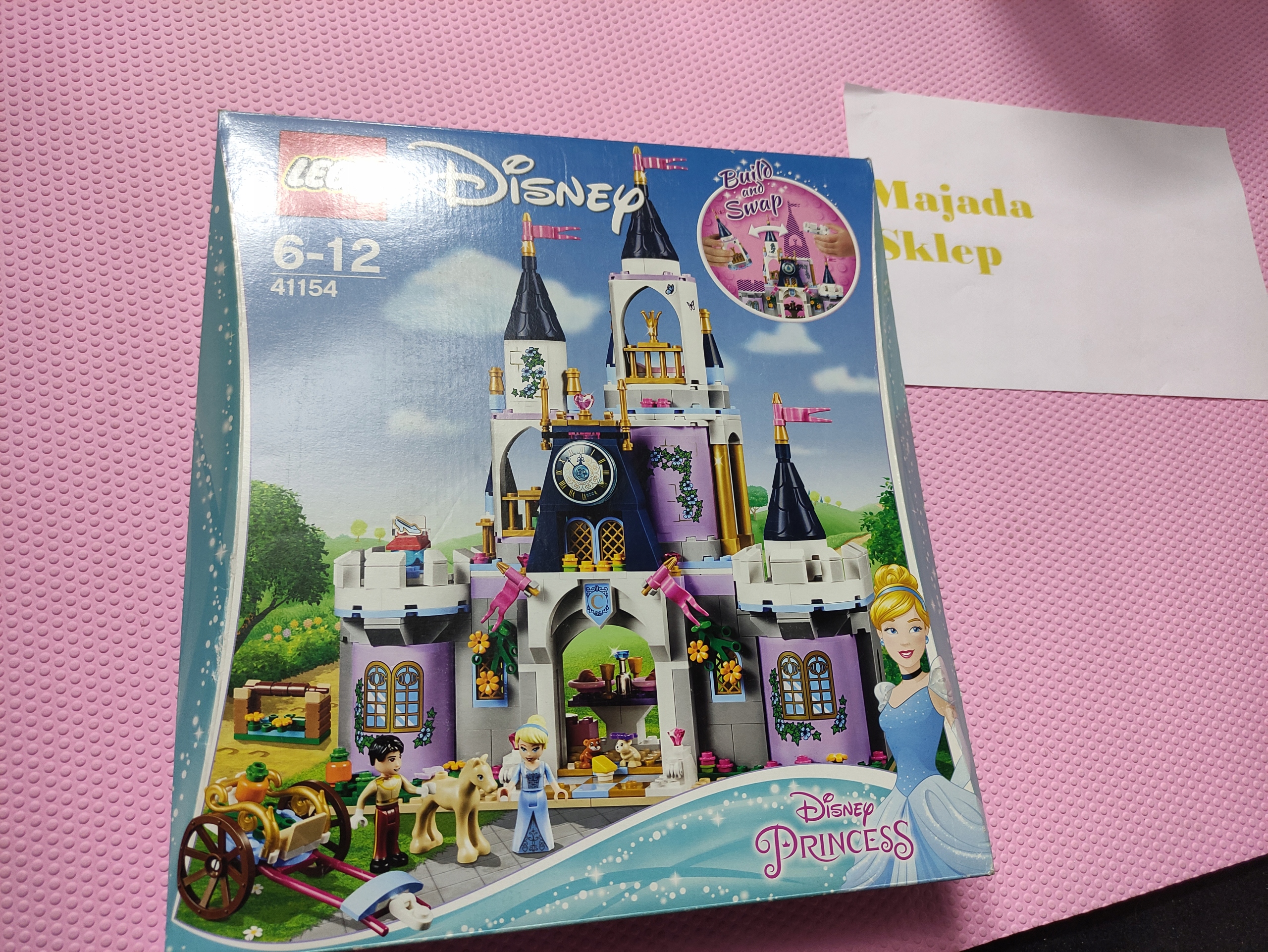 Lego Disney 41154 wymarzony zamek Kopciuszka