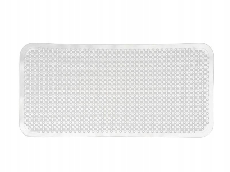 

Mata antypoślizgowa do wanny biała 72x35 cm