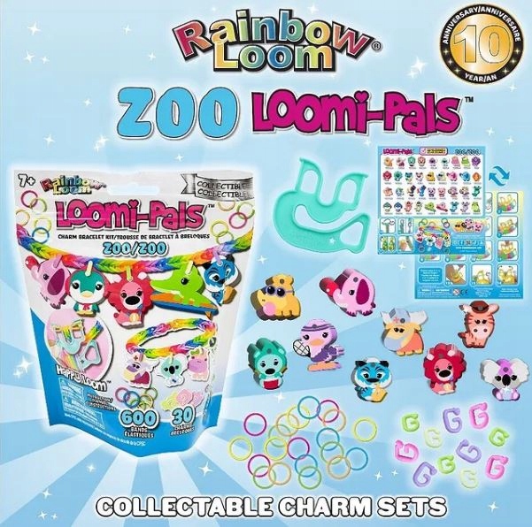 Zestaw bransoletek Loomi-Pals Charm – Zoo EAN (GTIN) 812317025573