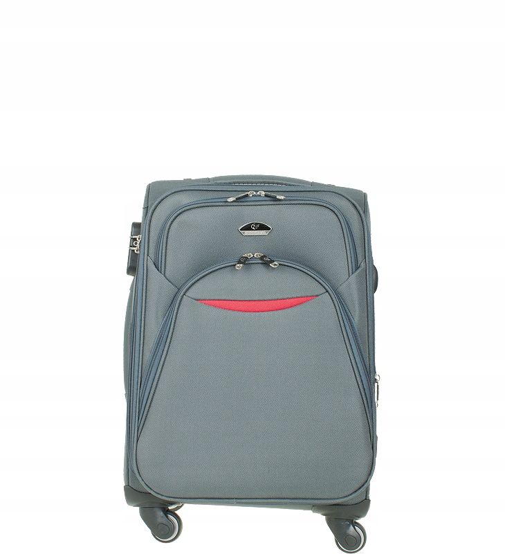 

W21 Mała walizka kabinowa na 4 kółkach miękka