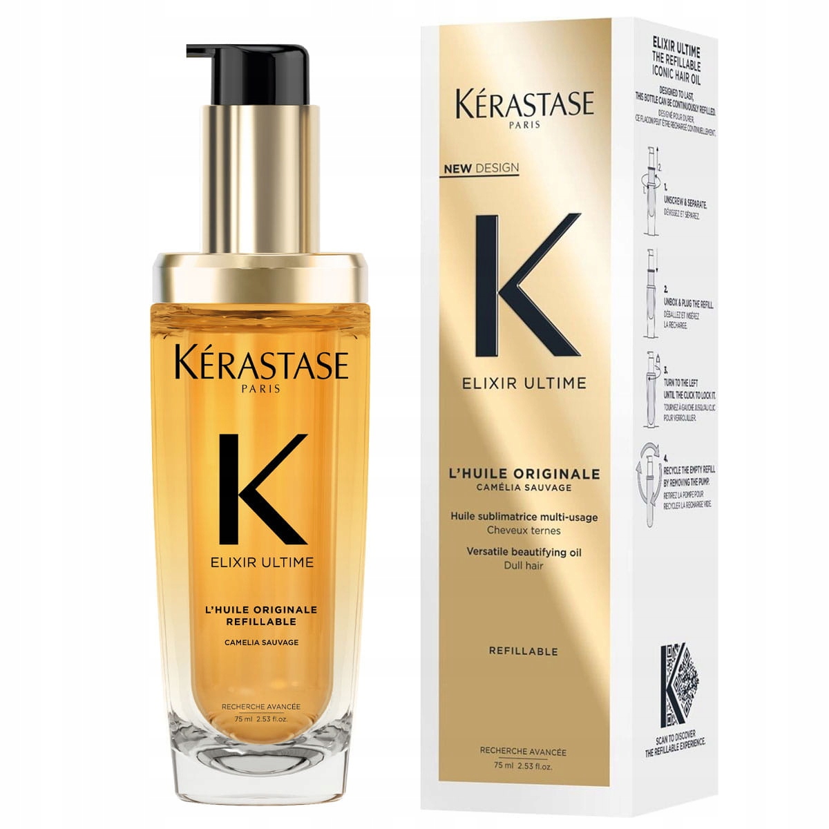 Kerastase Elixir Ultime Refillable olejek do włosów 75ml