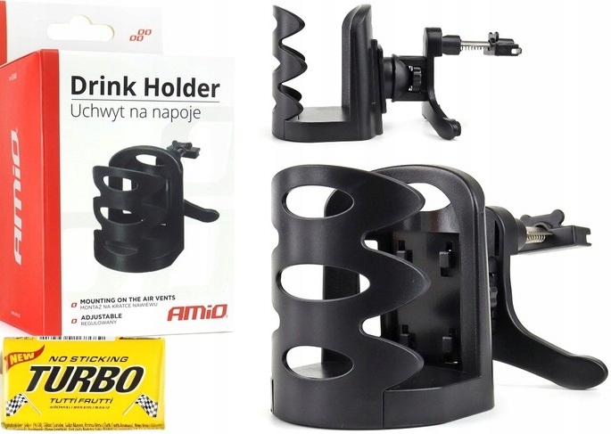 Samochodowy Uchwyt Na Kubek Do Samochodu Na Napoje Do Kratki Wentylacyjnej