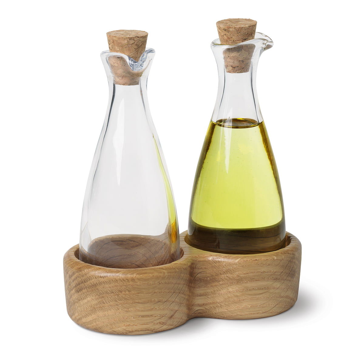 Kay Bojesen Menageri Sada na olivový olej a ocot Karafa 2 Ks