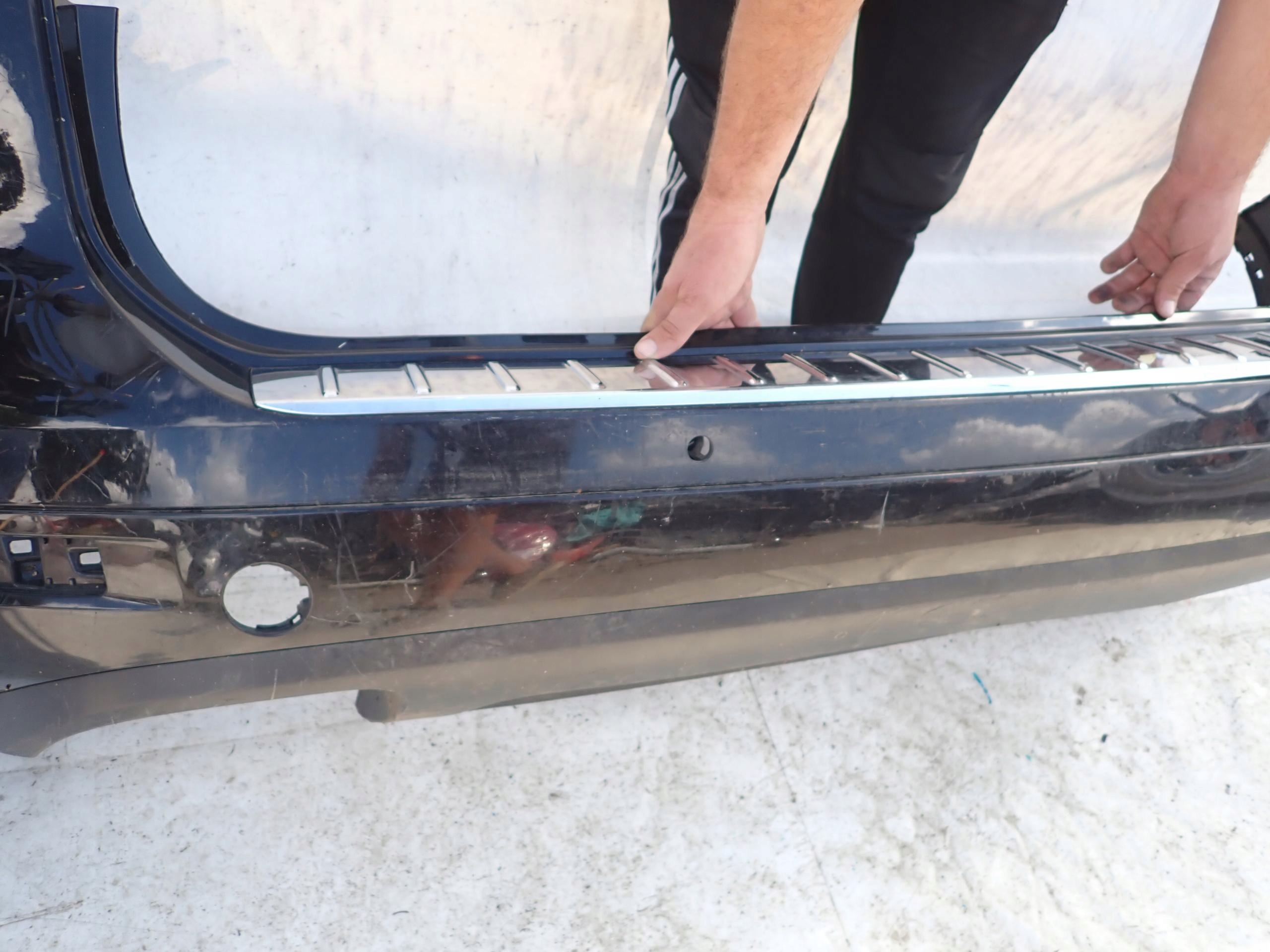 VW TOUAREG II 2 10-14 bumper rear part rear PDC
