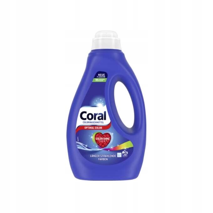 

Coral Optimal Płyn do prania kolorów 1 l