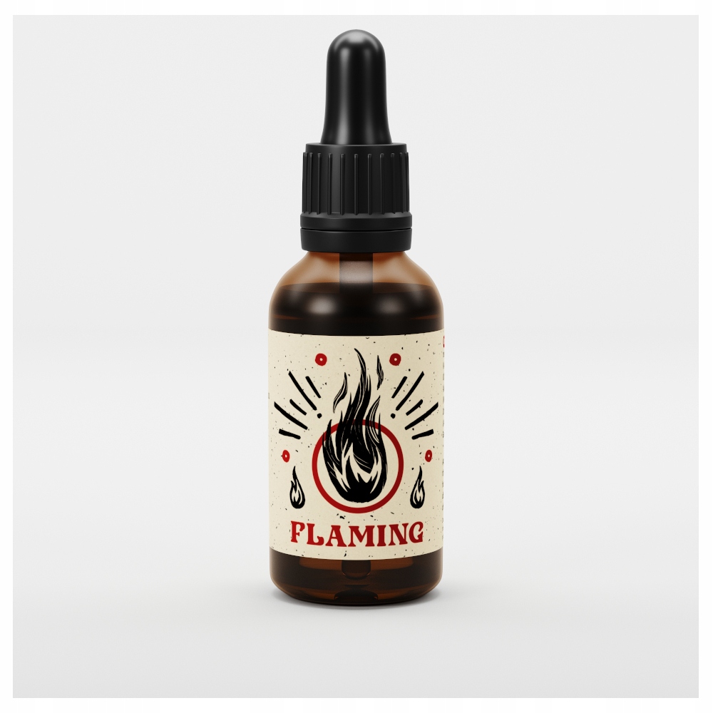 By Elementum Mollis Plameňák olej na vousy 30 ml