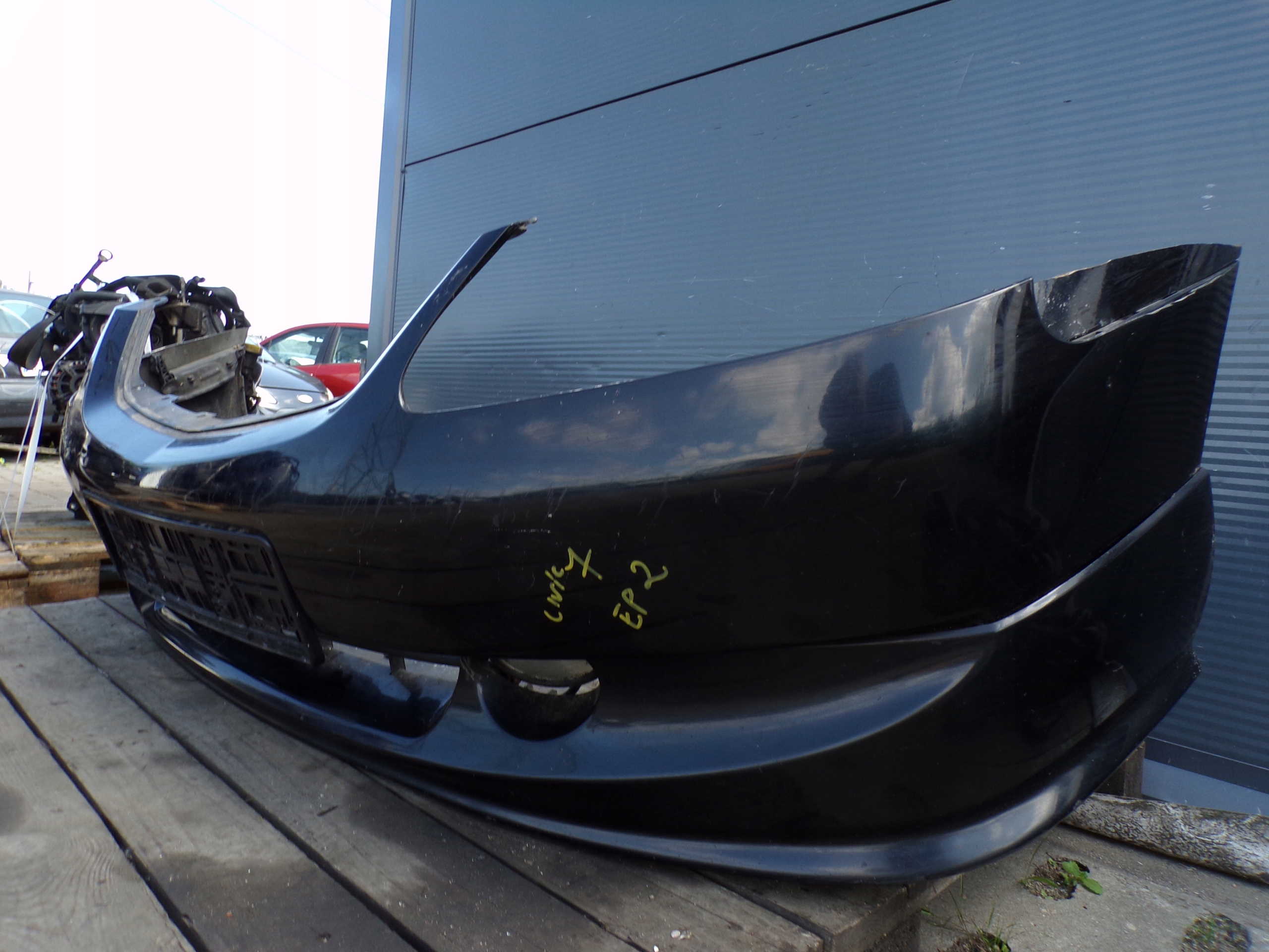 front bumper front HONDA CIVIC 7 VII LIFT SPORT colour EP2