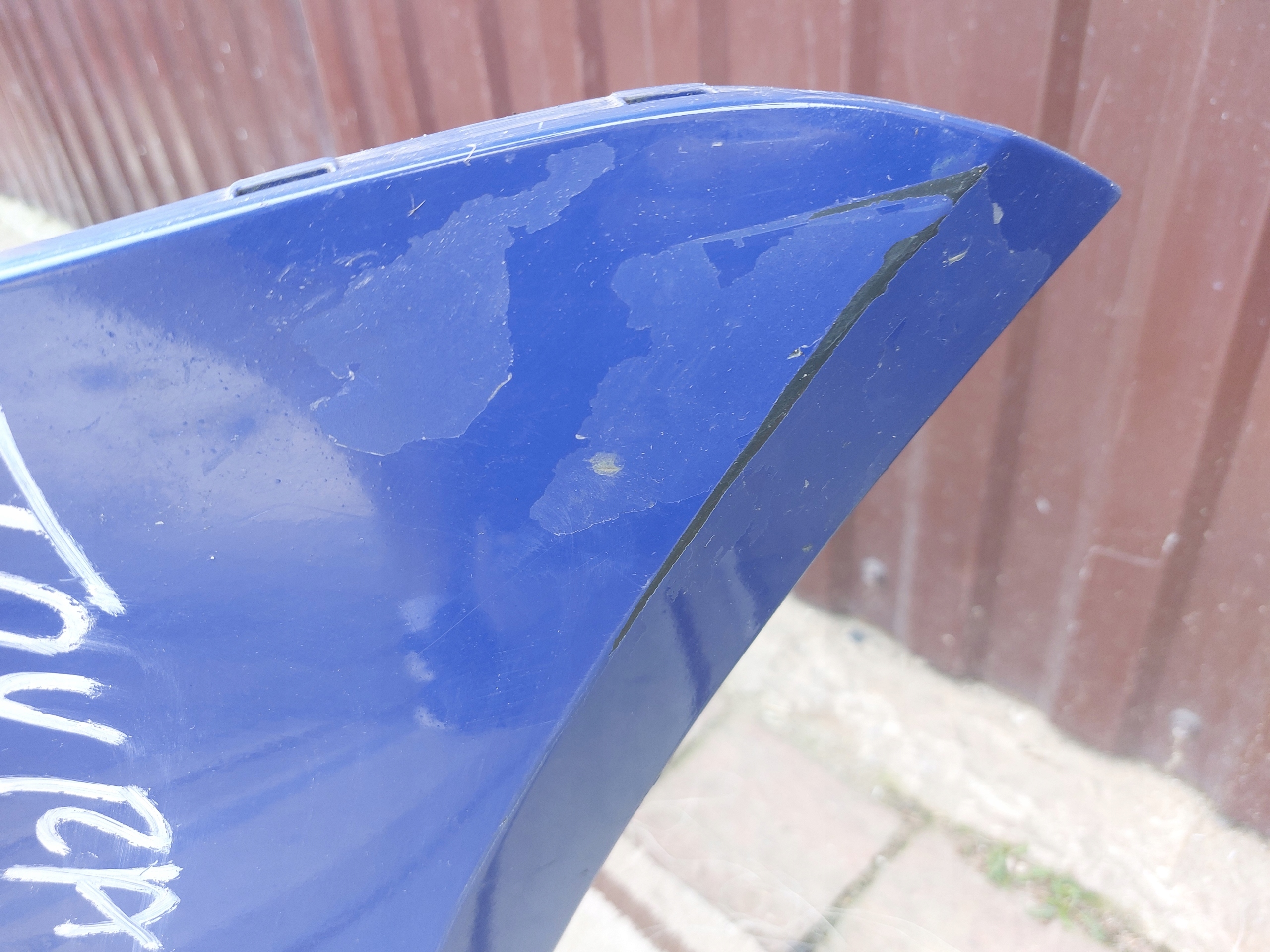 bumper front VW TOURAN and 1T0 FL LIFT 2007-2010 blue